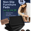 CasterMaster Non Slip Furniture Pads Black CasterMaster