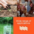 MaPorch Plastic Mesh Fencing for Garden, Pets & DIY Projects (15.7 In. x 10 Ft.) MaPorch