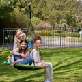 PlayVibe: 40 Inch Tree Swing For Kids (Waterproof, Saucer Design) PlayVibe