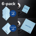 Elite Tech Gear Microfiber Cloth Bulk Blue Elite Tech Gear