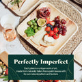 Square, Biodegradable Palm Leaf Party Plates (Bulk) Chic Leaf