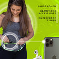 Night-Safety LED Waist Band for Running & Jogging Blue Cactus