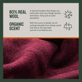 Woolly Mammoth Explorer: Warm Wool Blanket for Camping & Adventure Woolly Mammoth