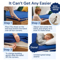 Ribbed Rubber Band Bed Sheet Straps Rubber Hugger