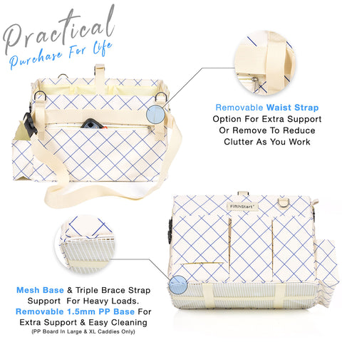 Multi-Purpose Diaper & Cleaning Caddy Organizer Bag Fifth Start