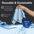 Elite Tech Gear Microfiber Cloth Bulk Blue Elite Tech Gear
