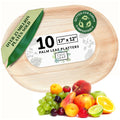 Chic Leaf Palm Leaf Trays – 10 Pack 22x12" Chic Leaf
