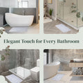 Diatomaceous Earth Stone Bath Mat (24" × 15") Rohkex
