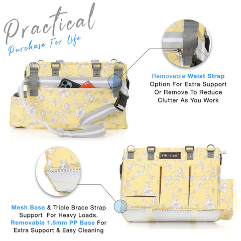 Multi-Purpose Diaper & Cleaning Caddy Organizer Bag Fifth Start