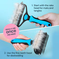 MalsiPree Pet Grooming Brush Tool- Large Malsipree