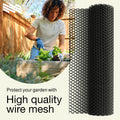 MaPorch Plastic Mesh Fencing for Garden, Pets & DIY Projects (15.7 In. x 10 Ft.) MaPorch