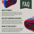 Woolly Mammoth Explorer: Warm Wool Blanket for Camping & Adventure Woolly Mammoth