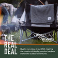 Woolly Mammoth Explorer: Warm Wool Blanket for Camping & Adventure Woolly Mammoth
