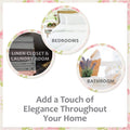 Scented Drawer Paper Liners (6-Pack Non-Adhesive Sheets) Elodie Essentials