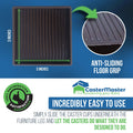 CasterMaster Non Slip Furniture Pads Brown CasterMaster