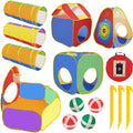 Ball Pit and Tunnel for Kids (7-in-1 Playset) PlayVibe