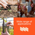 MaPorch Plastic Mesh Fencing for Garden, Pets & DIY Projects (15.7 In. x 10 Ft.) MaPorch