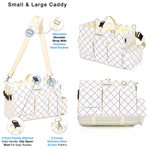 Multi-Purpose Diaper & Cleaning Caddy Organizer Bag Fifth Start