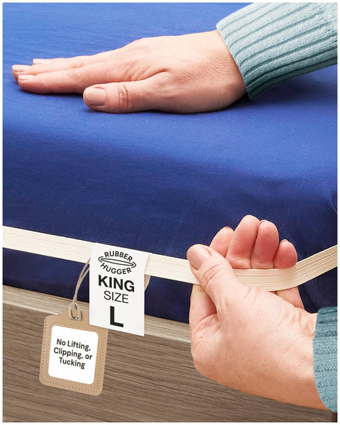 Ribbed Rubber Band Bed Sheet Straps Rubber Hugger