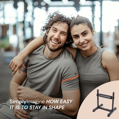 Bulgarian Split Squat Stand & Single Leg Squat Roller Simply Imagine