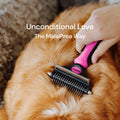 MalsiPree Pet Grooming Brush Tool Matted Pet Hair- Small Malsipree