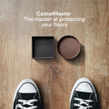 CasterMaster Non Slip Furniture Pads Brown CasterMaster