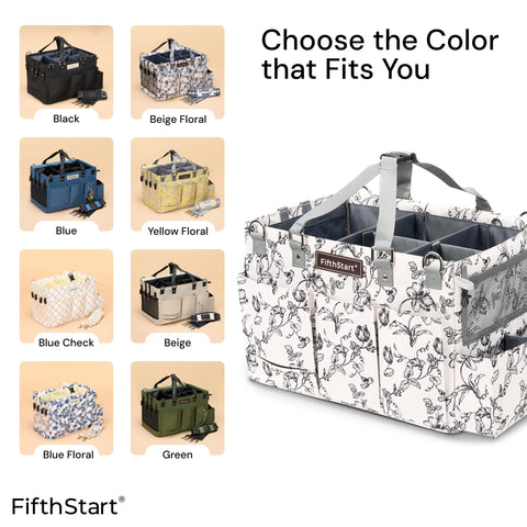 Multi-Purpose Diaper & Cleaning Caddy Organizer Bag Fifth Start