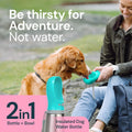 MalsiPree Insulated Dog Water Bottle- 24oz Malsipree