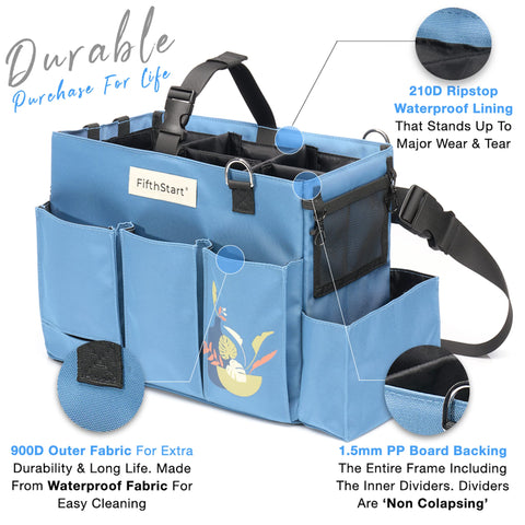 Multi-Purpose Diaper & Cleaning Caddy Organizer Bag Fifth Start