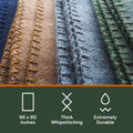 Woolly Mammoth Explorer: Warm Wool Blanket for Camping & Adventure Woolly Mammoth