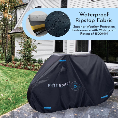 Waterproof, UV Protected Bike Cover Outdoor Storage Fifth Start