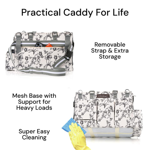 Multi-Purpose Diaper & Cleaning Caddy Organizer Bag Fifth Start