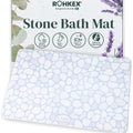 Diatomaceous Earth Stone Bath Mat (24" × 15") Rohkex
