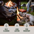 Woolly Mammoth Explorer: Warm Wool Blanket for Camping & Adventure Woolly Mammoth