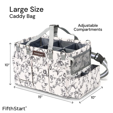 Multi-Purpose Diaper & Cleaning Caddy Organizer Bag Fifth Start