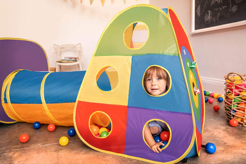 Ball Pit and Tunnel for Kids (7-in-1 Playset) PlayVibe