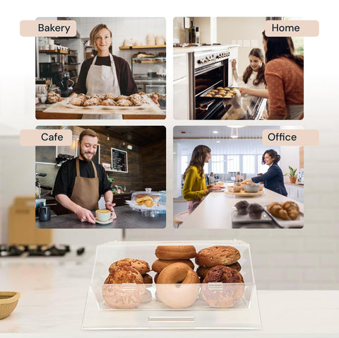 Clear Acrylic Countertop Bakery Display Case Simply Imagine