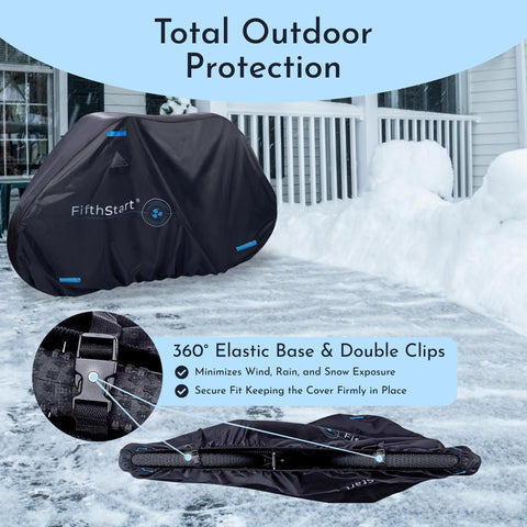 Waterproof, UV Protected Bike Cover Outdoor Storage Fifth Start