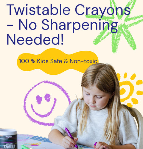 PlayVibe Twistable Crayons PlayVibe