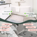Diatomaceous Earth Stone Bath Mat (24" × 15") Rohkex