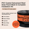 MaPorch Solar Panel Mesh Screen Bundle Pack MaPorch