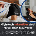 Elite Tech Gear Microfiber Cloth Bulk Black Elite Tech Gear