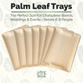 Palm Leaf Charcuterie Platters & Serving Trays Chic Leaf