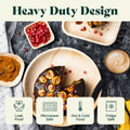 Square, Biodegradable Palm Leaf Party Plates (Bulk) Chic Leaf