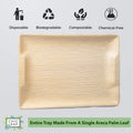 Palm Leaf Charcuterie Platters & Serving Trays Chic Leaf
