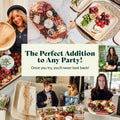 Palm Leaf Charcuterie Platters & Serving Trays Chic Leaf