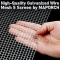 Galvanized Hardware Cloth Roll (Heavy-Duty Wire Mesh) Maporch