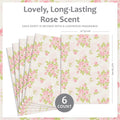 Scented Drawer Paper Liners (6-Pack Non-Adhesive Sheets) Elodie Essentials