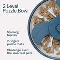 MalsiPree Spinning Slow Feeder Bowl Malsipree