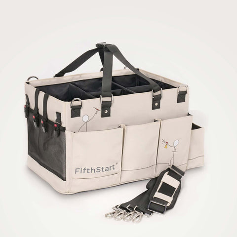 FifthStart Cleaning Caddy Bag Beige FifthStart